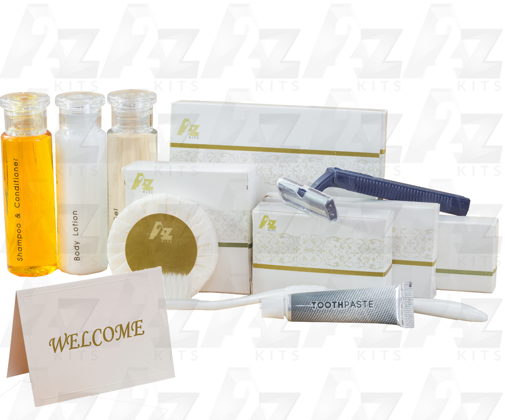 Hotel amenity / vanity and welcome kits