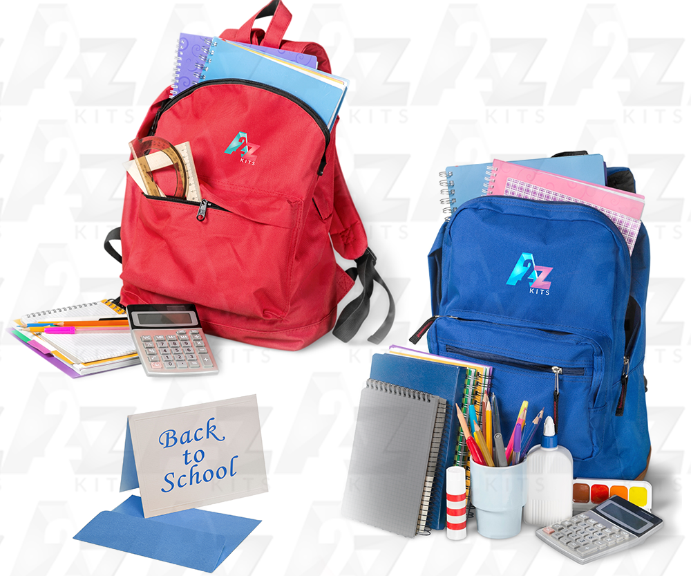Promise kits, school kits and bags for children
